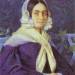 Portrait of an Unknown Woman in a Violet Dress
